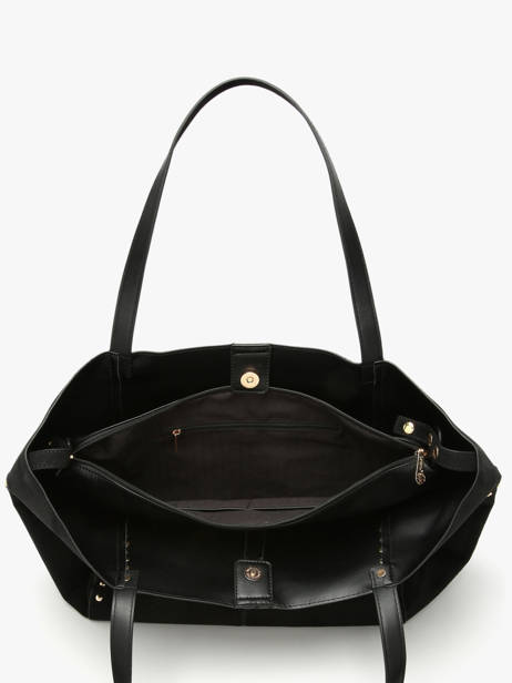 Shoulder Bag Velvet Miniprix Black velvet M9457 other view 2