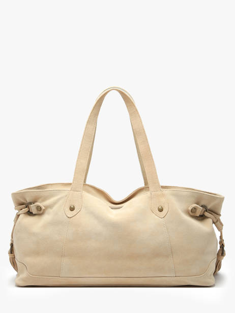 Sac Porté épaule Houston Cuir Basilic pepper Beige houston BHOU80 vue secondaire 3