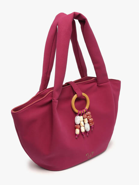 Shoulder Bag Woomen Pink camomille pearl WCAE07 other view 2