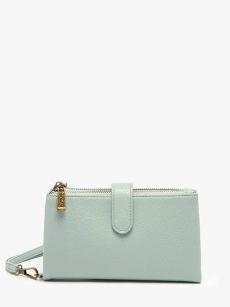 Wallet With Coin Purse Soft Mandoline Blue soft 195