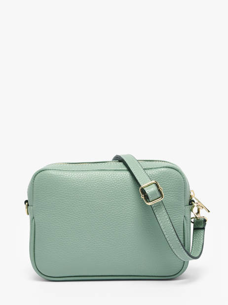 Shoulder Bag Velvet Caviar Leather Milano Green velvet caviar VC25067 other view 4
