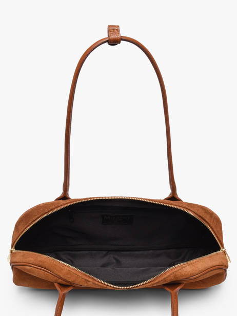 Sac Porté épaule Velvet Caviar Cuir Milano Marron velvet caviar VC25112 vue secondaire 2