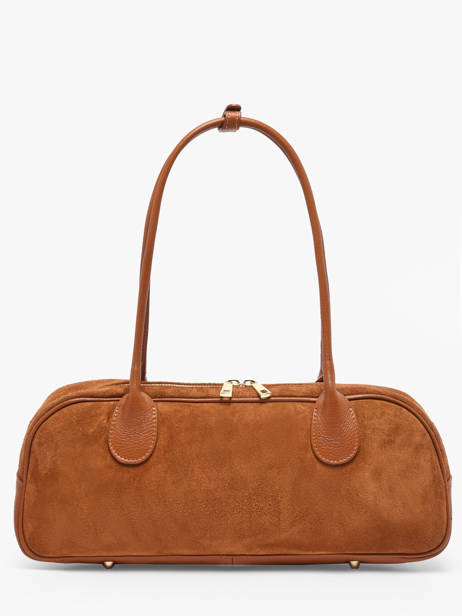 Sac Porté épaule Velvet Caviar Cuir Milano Marron velvet caviar VC25112 vue secondaire 3