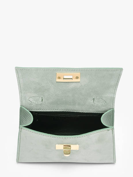 Shoulder Bag Velvet Caviar Leather Milano Blue velvet caviar VC25116 other view 2