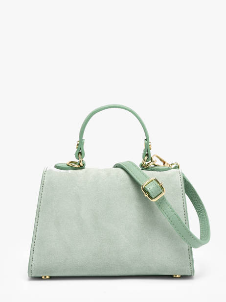 Shoulder Bag Velvet Caviar Leather Milano Blue velvet caviar VC25116 other view 3