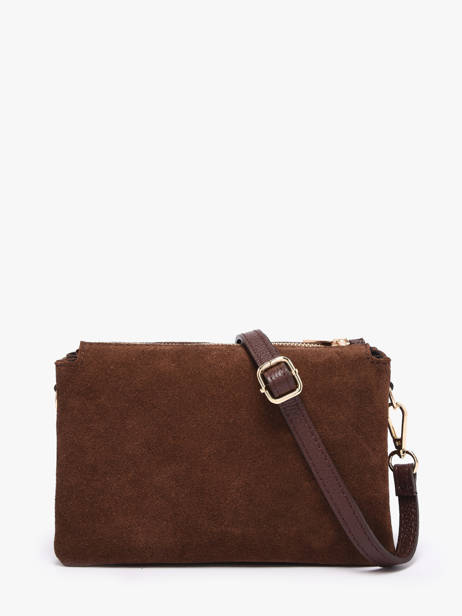 Shoulder Bag Velvet Caviar Milano Brown velvet caviar VC24117 other view 4