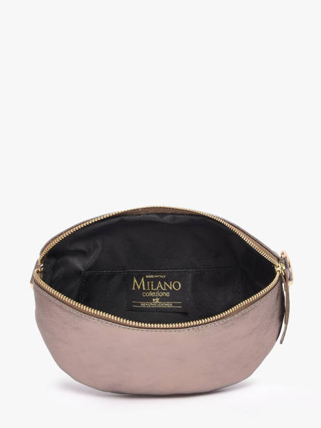 Belt Bag Leather Milano Silver nine NI19091 other view 3