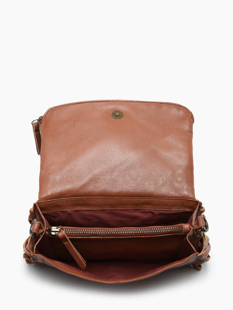 Shoulder Bag Dakota Leather Basilic pepper Brown dakota BDAK43 other view 2