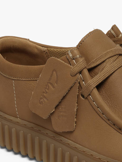 Derby Shoes In Leather Clarks Brown men 26186161 other view 2