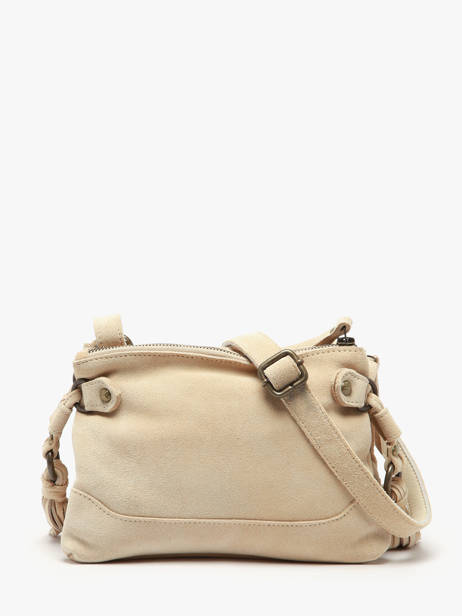 Sac Bandoulière Houston Cuir Basilic pepper Beige houston BHOU82 vue secondaire 3