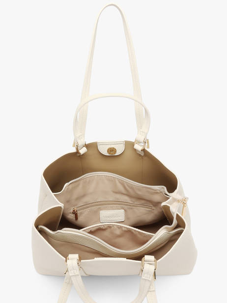 Shoulder Strap Satchel Grained Miniprix Beige grained A721 other view 2