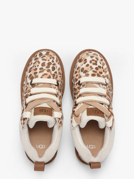 Sneakers In Leather Ugg Brown women 1181071 other view 3