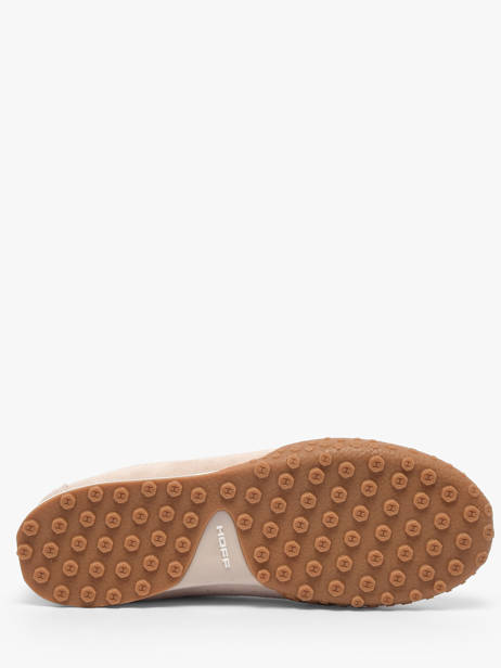 Sneakers In Leather Hoff Beige women 22561018 other view 4