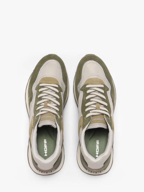 Sneakers In Leather Hoff Green men 12602403 other view 3