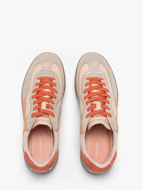 Sneakers In Leather Hoff Orange men 12619407 other view 3