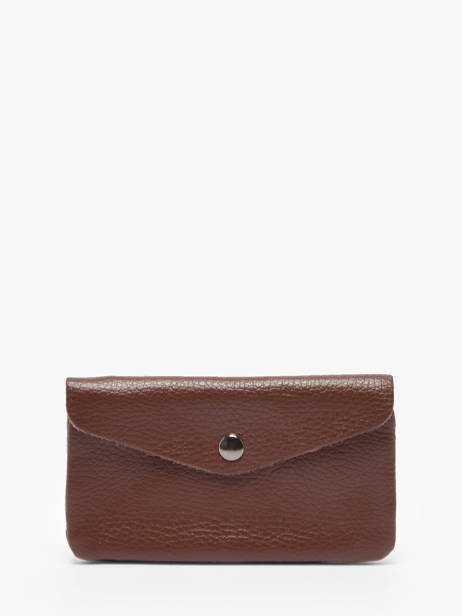 Coin Purse Caviar Leather Milano Brown caviar CA23113