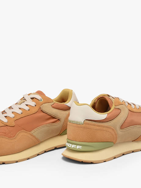 Sneakers In Leather Hoff Orange men 12602009 other view 2