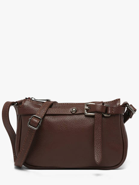 Shoulder Bag Caviar Leather Milano Brown caviar G1421N