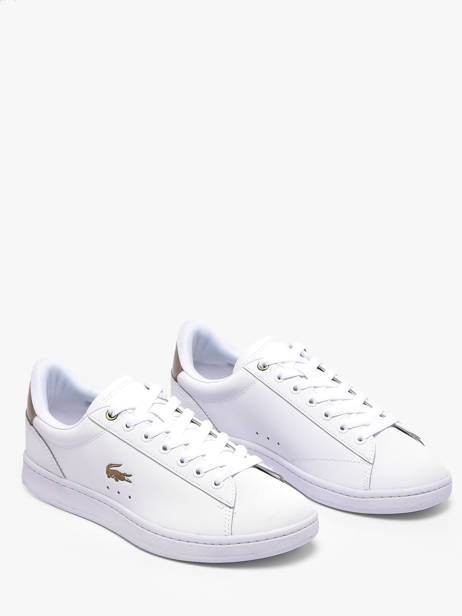 Sneakers In Leather Lacoste White women 1SFA0092 other view 1