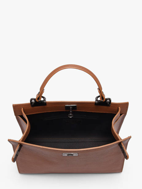 Sac Porté Main Caviar Leather Milano Brown caviar CA25116 other view 3