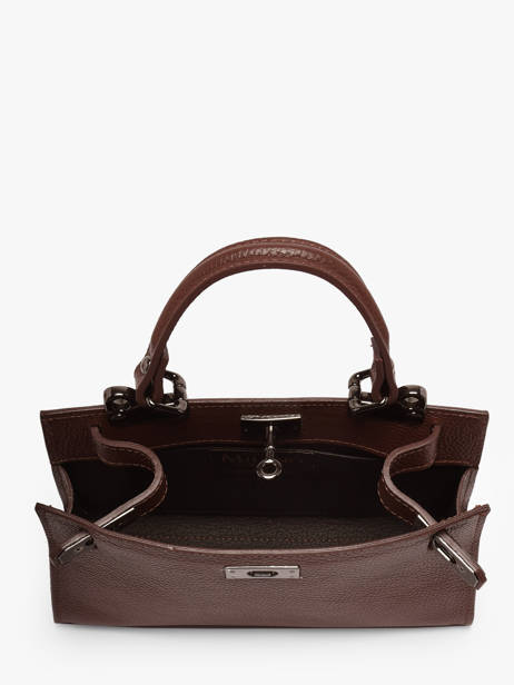 Sac Porté Main Caviar Leather Milano Brown caviar CA25114 other view 3