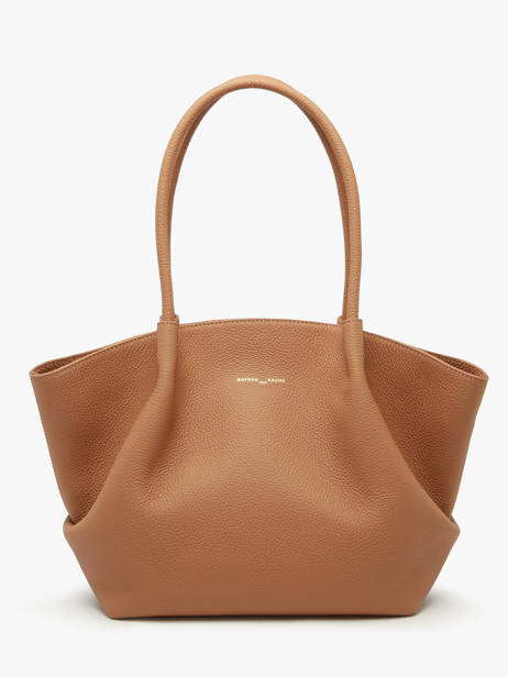 Leather Galatée Shoulder Bag Nathan baume Brown nymphea 3 other view 4