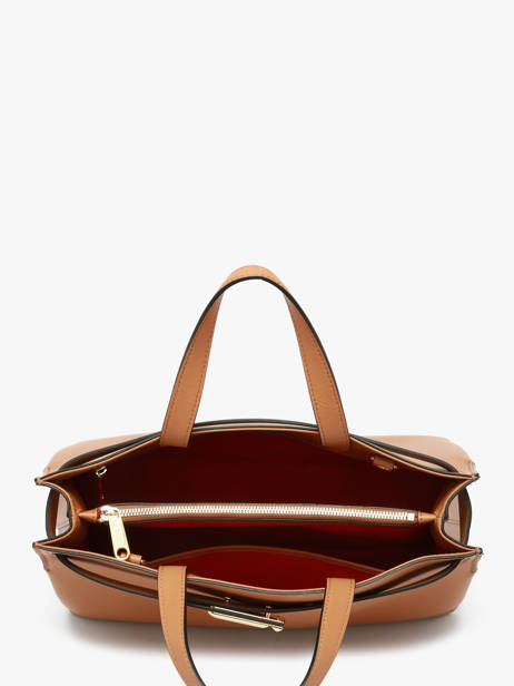 Medium Leather Angèle Carryall Lancel Brown angele A14017 other view 2