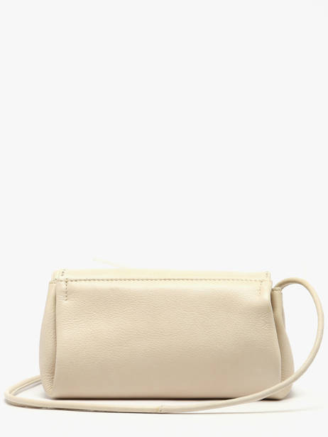 Shoulder Bag Leather Leather Biba Beige leather ISE1L other view 4