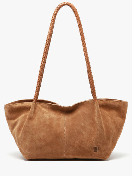 Shoulder Bag Leather Biba Brown leather SOR4L