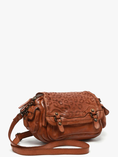 Shoulder Bag Heritage Leather Biba Brown heritage GAD4L other view 2