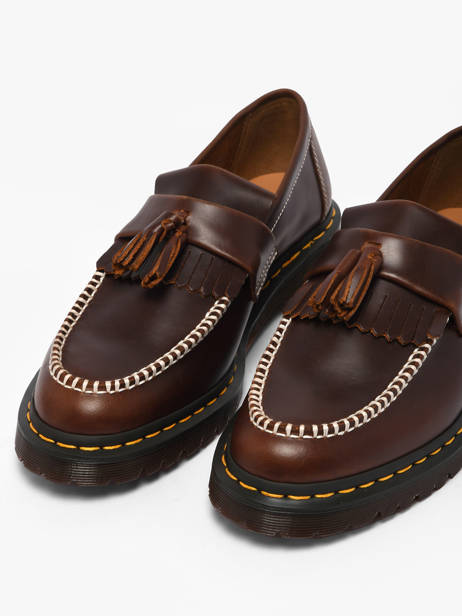 Moccasins In Leather Dr martens Brown men 42849200 other view 2