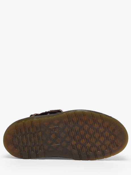 Sandals Wrenlie In Leather Dr martens Brown women 31524201 other view 4