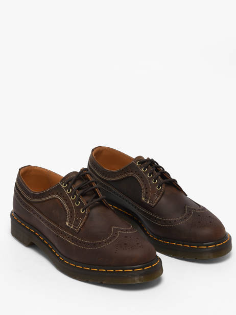 Derby Shoes 3989 In Leather Dr martens Brown men 40553201 other view 1