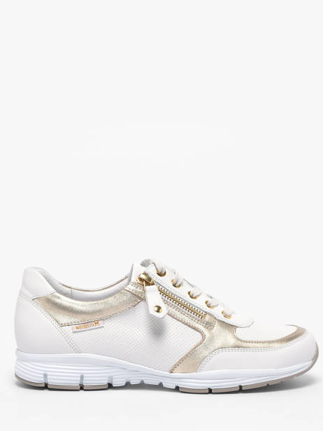 Sneakers In Leather Mephisto White women P5148982