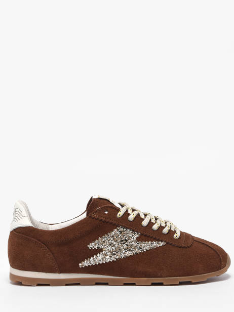 Sneakers Cassie In Leather Semerdjian Brown women CASSI475