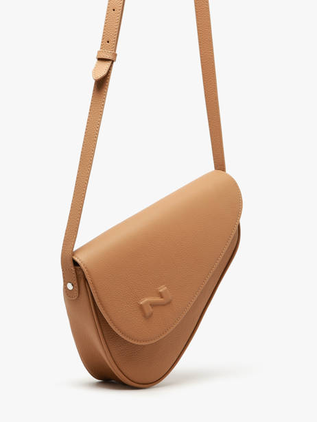 Leather Sunny Crossbody Bag Nathan baume Brown n city 6 other view 1