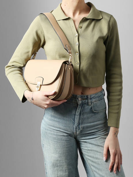 Shoulder Bag Zora Hexagona Beige zora 8620230 other view 1