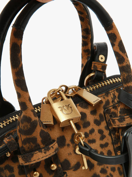 Crossbody Bag Love Bag Soft Pinko Brown love bag soft 5333A32A other view 2