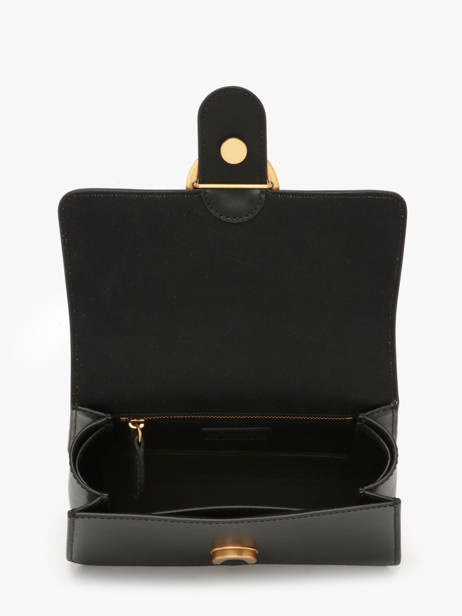 Satchel Love Bag Icon Leather Pinko Black love bag icon A0F1 other view 3
