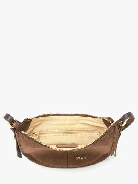Shoulder Bag Vintage Nat et nin Brown vintage MINRODEO other view 2