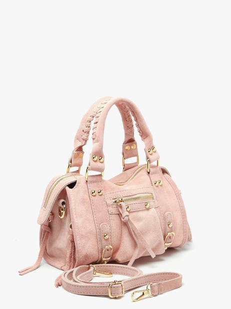 Crossbody Bag Velvet Milano Pink velvet VE24093O other view 1