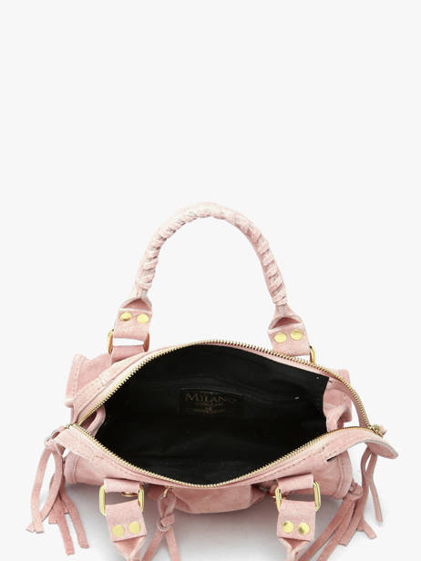 Crossbody Bag Velvet Milano Pink velvet VE24093O other view 2