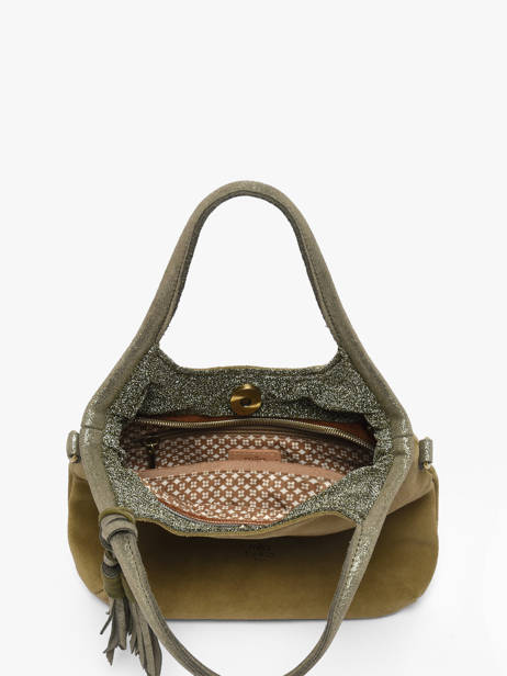 Crossbody Bag Vintage Leather Mila louise Beige vintage 23059V other view 3