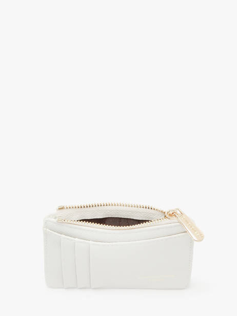 Coin Purse With Card Holder Saffiano David jones Beige saffiano 2 other view 1