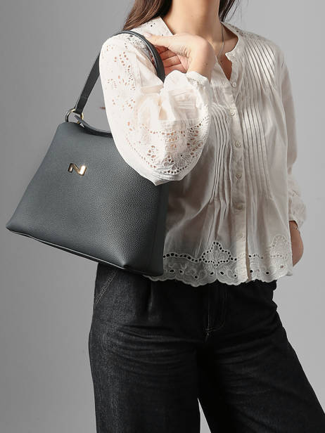 Leather Camelia Shoulder Bag Nathan baume Blue eden 5 other view 1