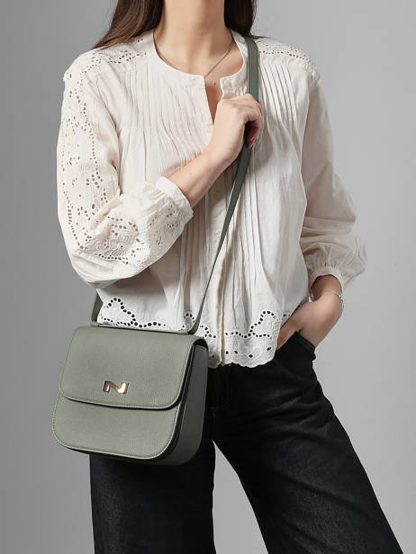 Leather Ulysse Crossbody Bag Nathan baume Green odyssey 2 other view 1