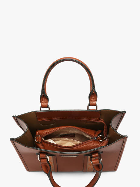 Satchel Clarence Ted lapidus Brown clarence AV51101 other view 2