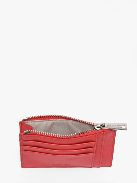 Wallet Paris Leather Lancaster Red paris pm 22 other view 1