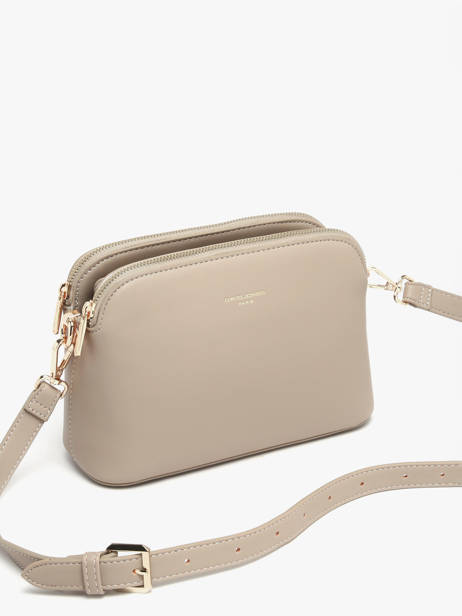 Shoulder Bag French Polyurethane David jones Brown french CM7342 other view 2