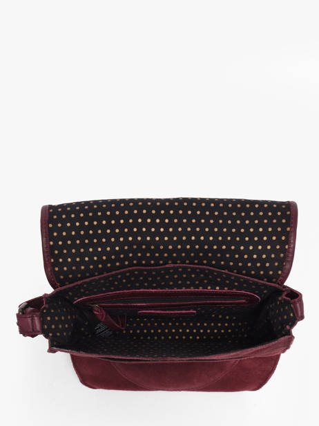 Shoulder Bag Blima Leather Pieces Red blima 17163627 other view 2